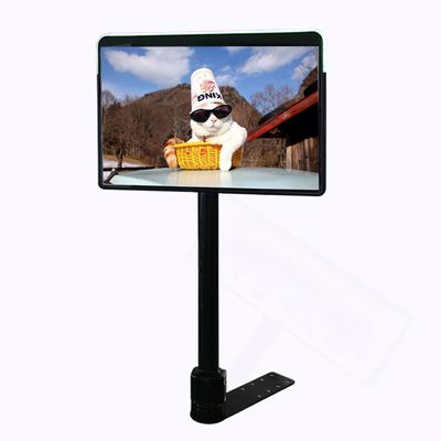 مانیتور LCD دو طرفه 24 اینچ با ورودی های ایستاده و HDMII/VGA/USB