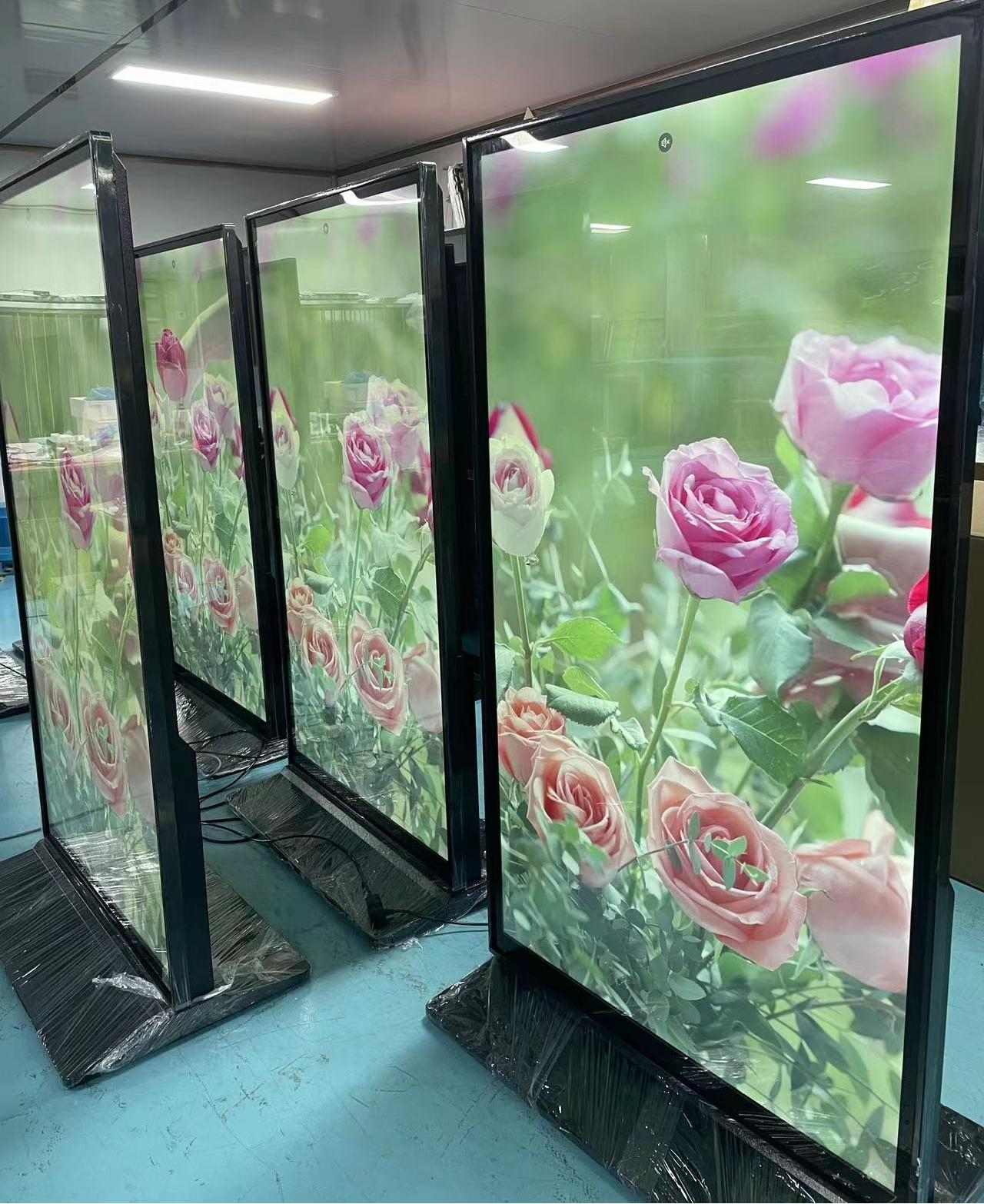75 اینچ کامل صفحه نمایش در فضای باز